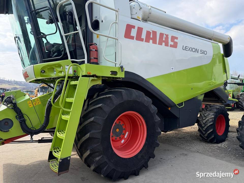 Kombajn zbożowy Claas Lexion 510 Nowa Ruda
