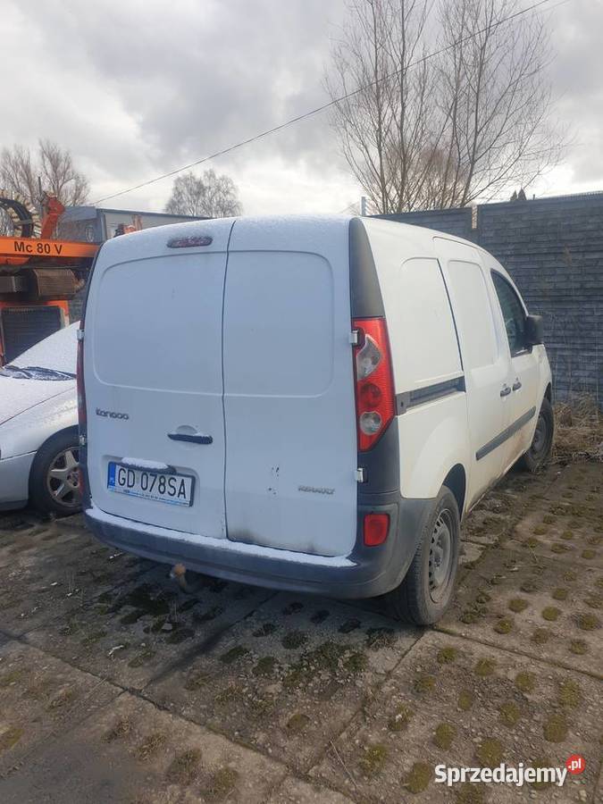Kangoo 2010 15 dci uszkodzony silnik pomorskie Gdańsk