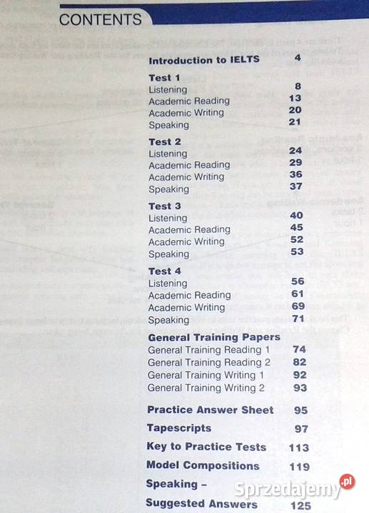 IELTS Practice Tests 1 With Answers J Milton H miękka Chełm