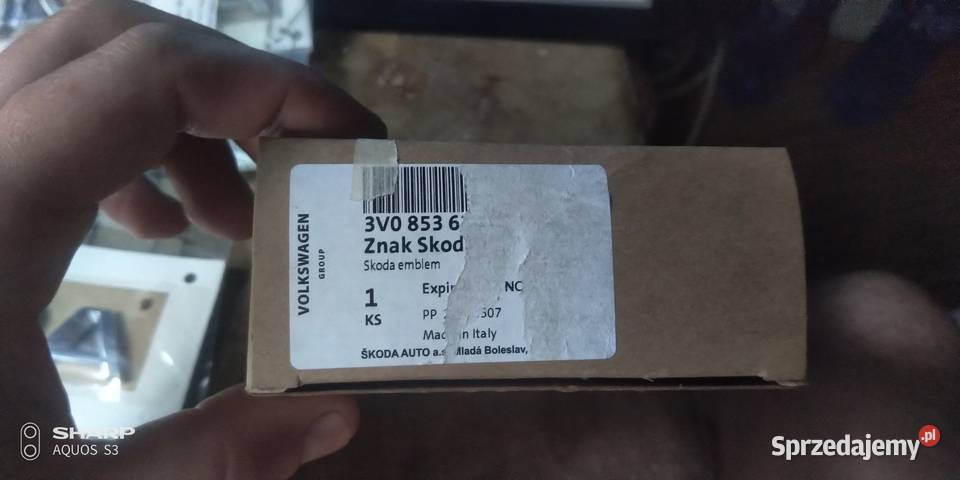 Skoda Octavia III Logo napisy klapy tylniej Łódź