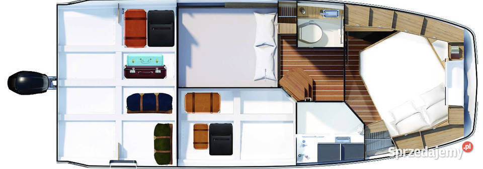 Jacht Lamdo Yachts LY30 Trawler Houseboat Mercur warmińsko-mazurskie Giżycko