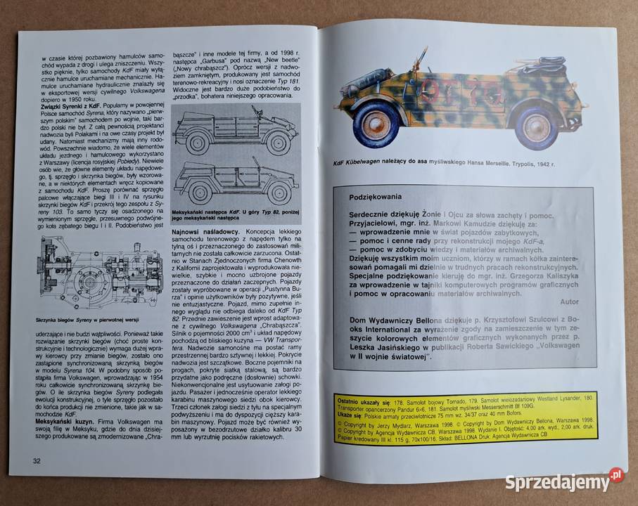 TBiU 182 samochód terenowy Kdf Kubelwagen małopolskie Brzesko sprzedam
