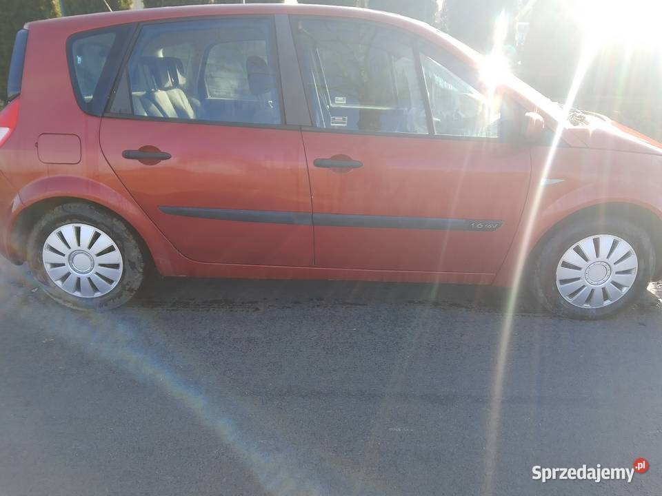 Renault Megane scenic ll 16 benzyna gaz elektryczne lusterka sprzedam