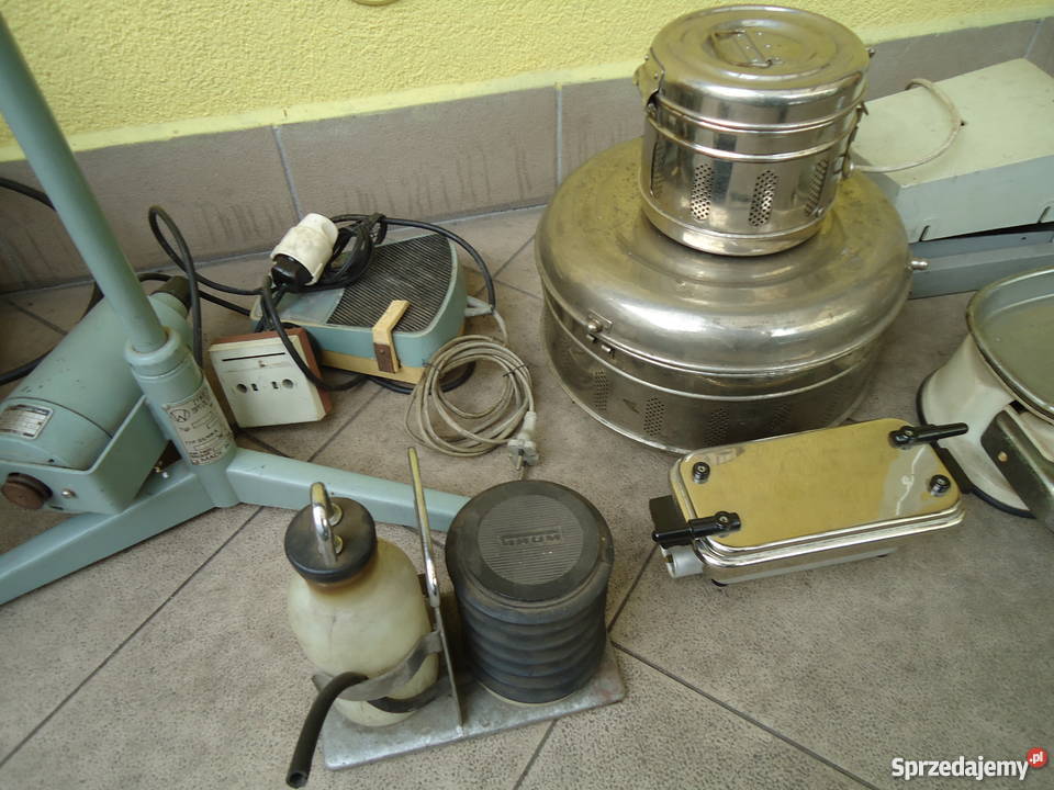 Oryginalne stare urządzenia dentystycznemedyczne małopolskie Nowy Sącz