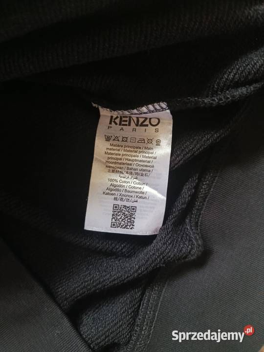 Bluza męska bawełniana KENZO czarna rozmiar XL Białystok sprzedam