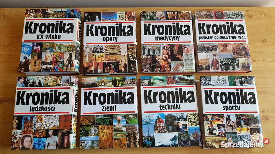 Zestaw Kronika x 8 medycyny ludzkości sportu śląskie Dąbrowa Górnicza