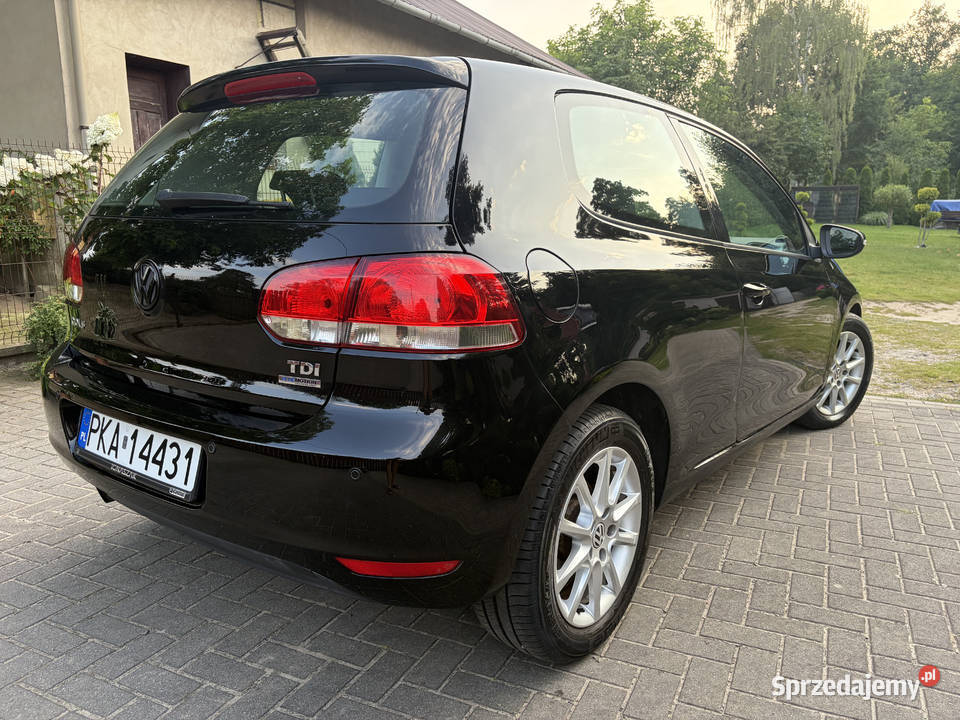 Volkswagen Golf VI 16 TDI Doinwestowany Android nieuszkodzony Kalisz