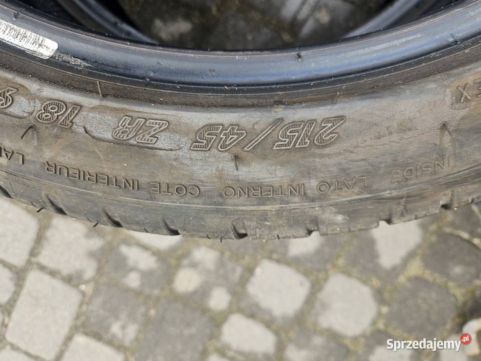 Opony Michelin 21545r18