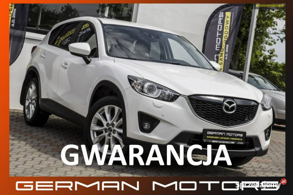 Mazda CX5 AWD Xenon Kamera Skóry Biała Perła relingi dachowe pomorskie Gdynia