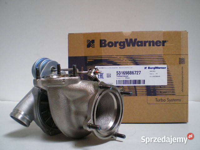 Turbosprężarka BorgWarner KKK 53169886727 Turbosprężarki