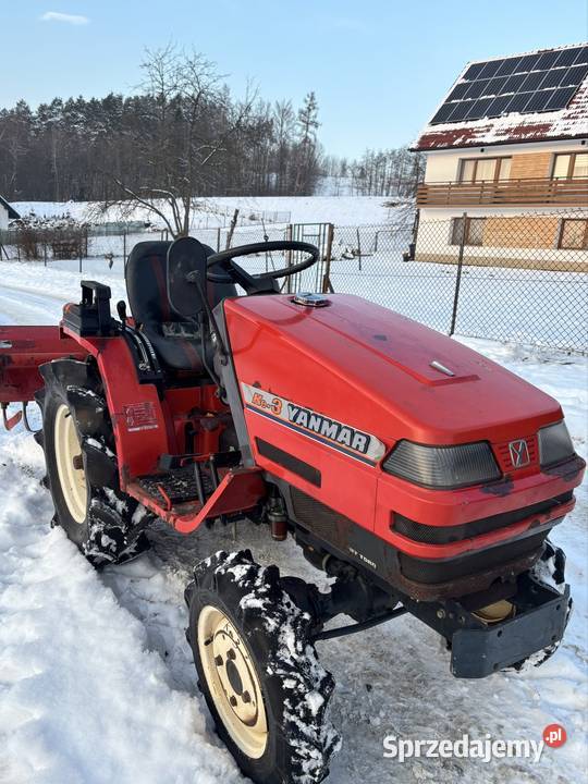Japoński traktorek Yanmar ke3 14 koni 4x4 Napęd 4x4 małopolskie