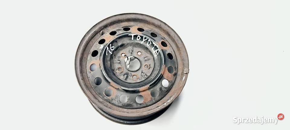 FELGA STALOWA 16 TOYOTA COROLLA VERSO 2160621 Pozostałe Lipno