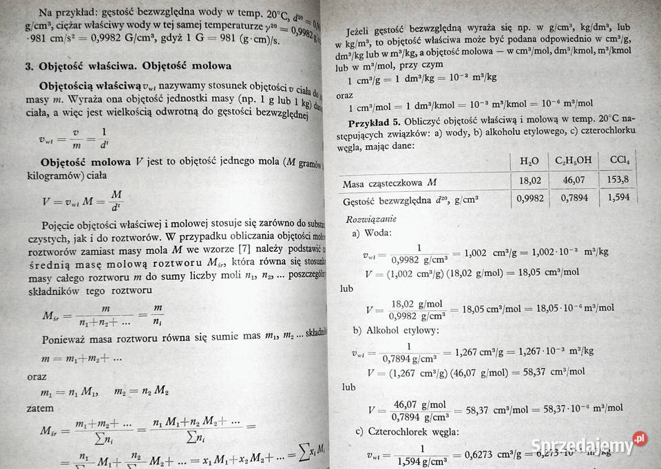 Podstawy obliczeń chemicznych Henryk Całus Chełm sprzedam