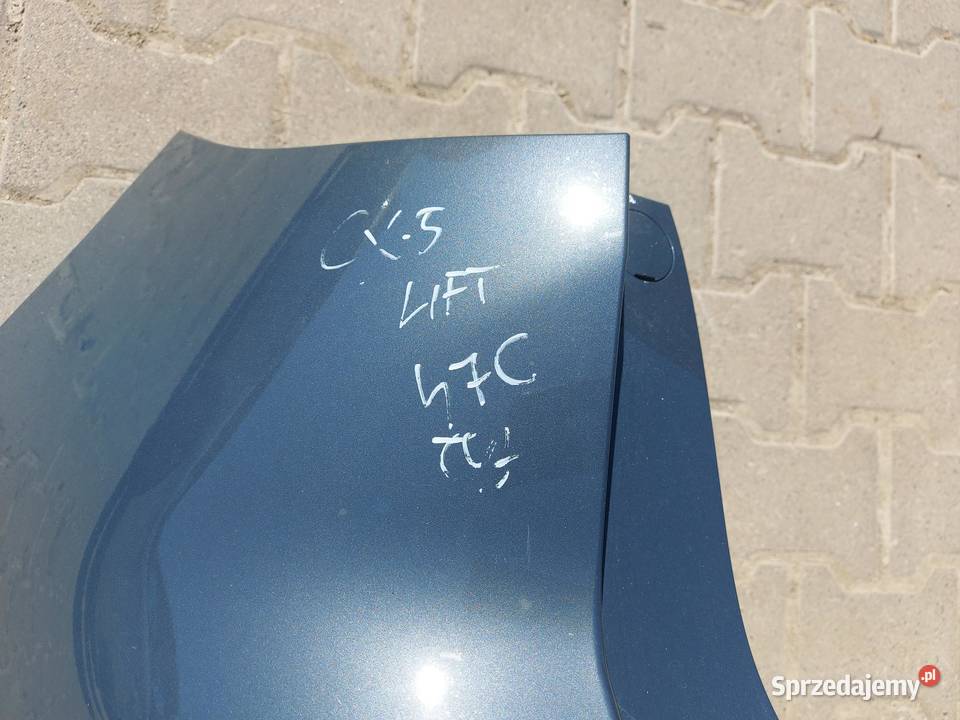 Mazda CX5 II Lift ZDERZAK TYŁTYLNY SZARY 47C