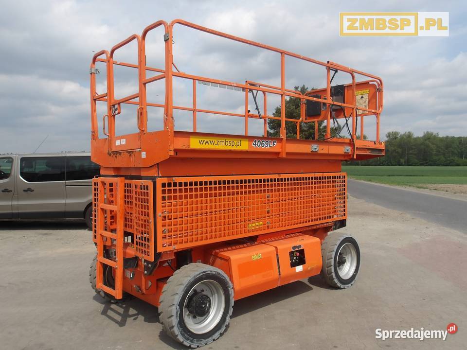 Podnośnik nożycowy zwyżka 14m JLG 4069LE Pleszew sprzedam