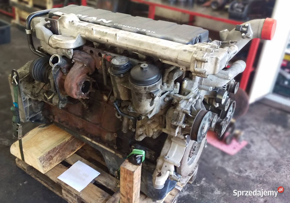 Kompletny używany silnik MAN TGA D2066LF03 390 Warszawa