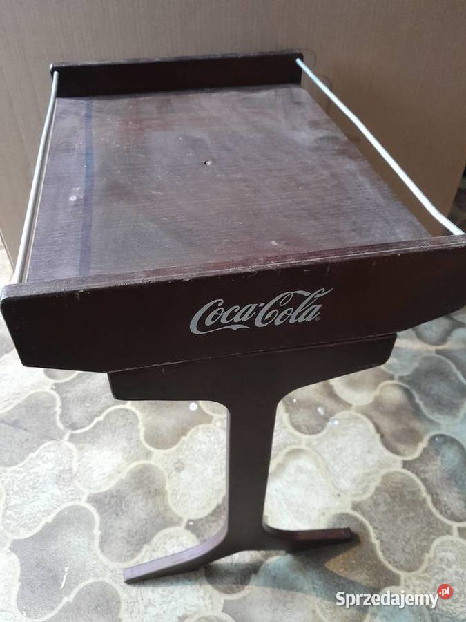 Mały składany stolik stoliczek Coca Cola gadżet śląskie sprzedam