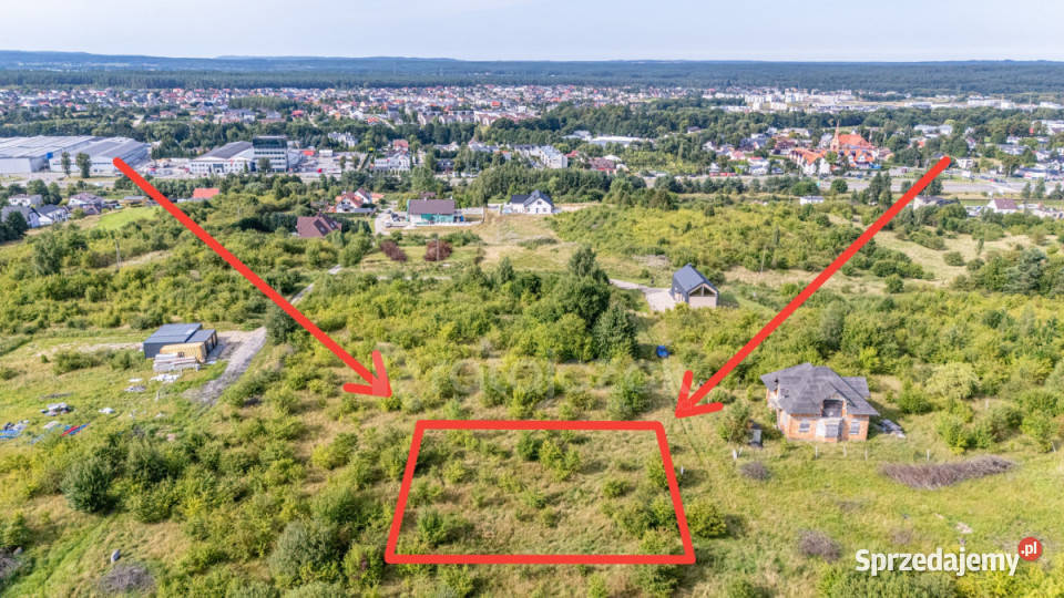 Działka 770m2 Wejherowo Wejherowska pomorskie