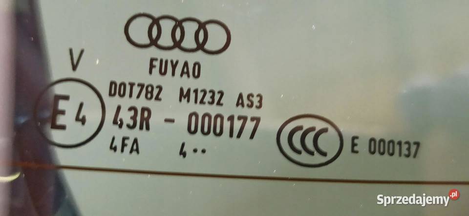 AUDI Q5 2015 KLAPA BAGAŻNIKA LX5Q 8R0827023C dolnośląskie