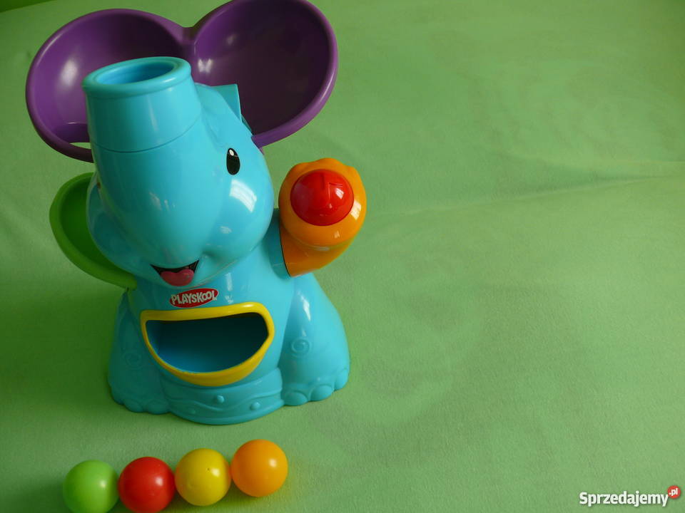 Interaktywny słonik z piłeczkami PLAYSKOOL slon dolnośląskie Zgorzelec