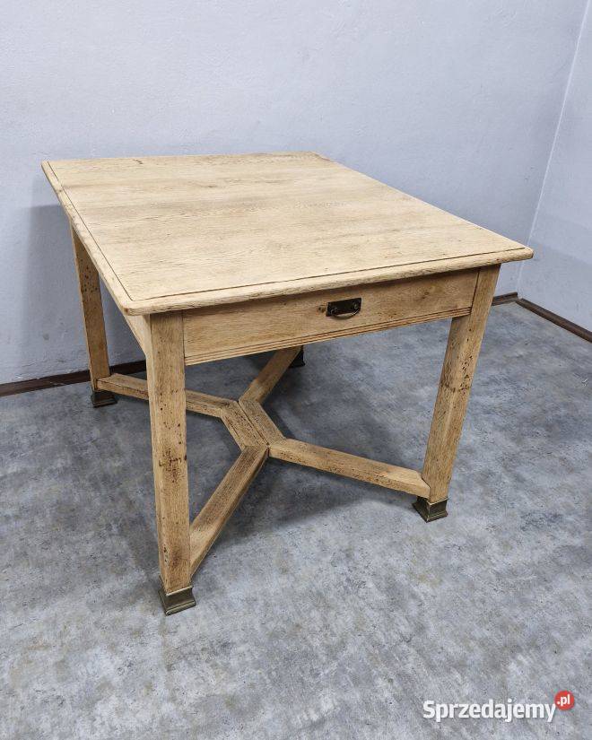 Dębowy Rozkładany Stół Międzywojenny AntykiMarki Meble Marki sprzedam