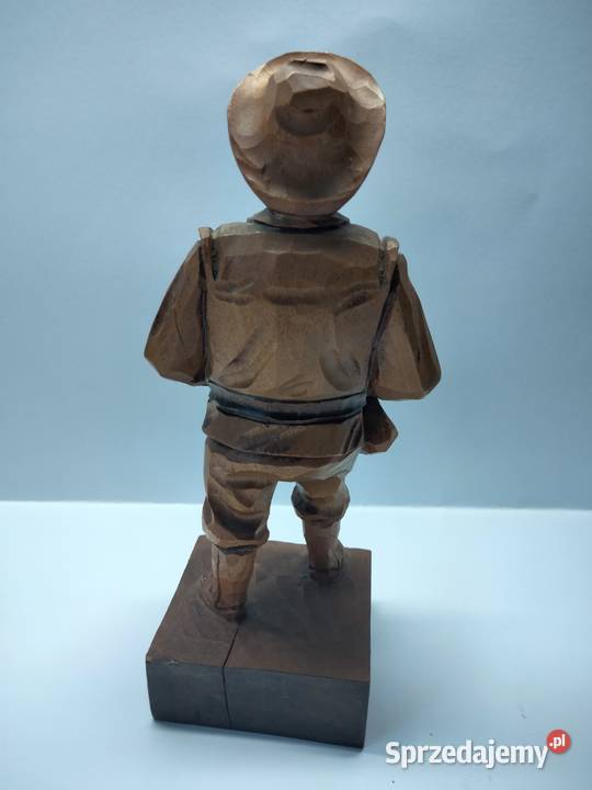 Sancho Pansa rzeźba lite drewno Gniezno