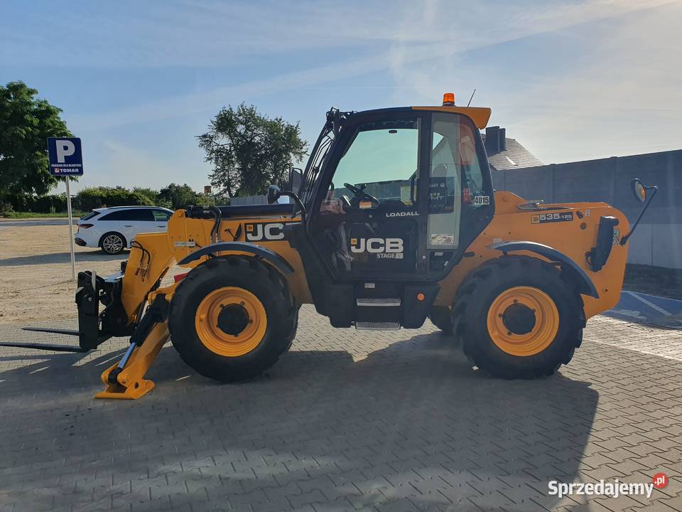ŁADOWARKA TELESKOPOWA 125 METRA JCB MANITOU