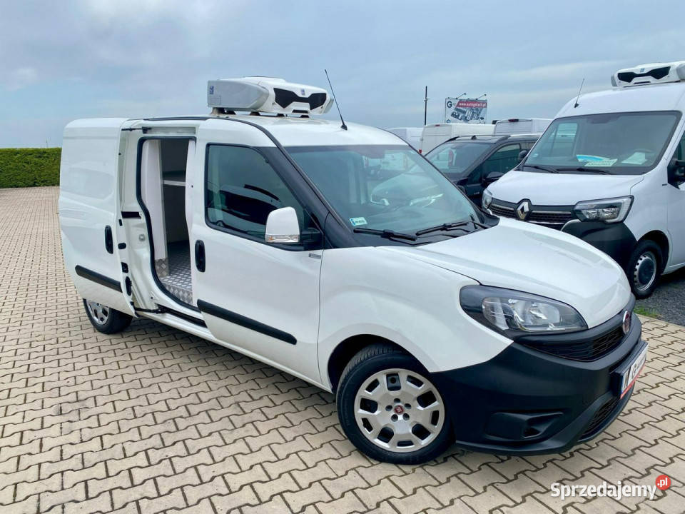 Fiat Doblo SALON MROŹNIA CHŁODNIA 20stC DŁUGI zarejestrowany w Polsce Fiat Leszno