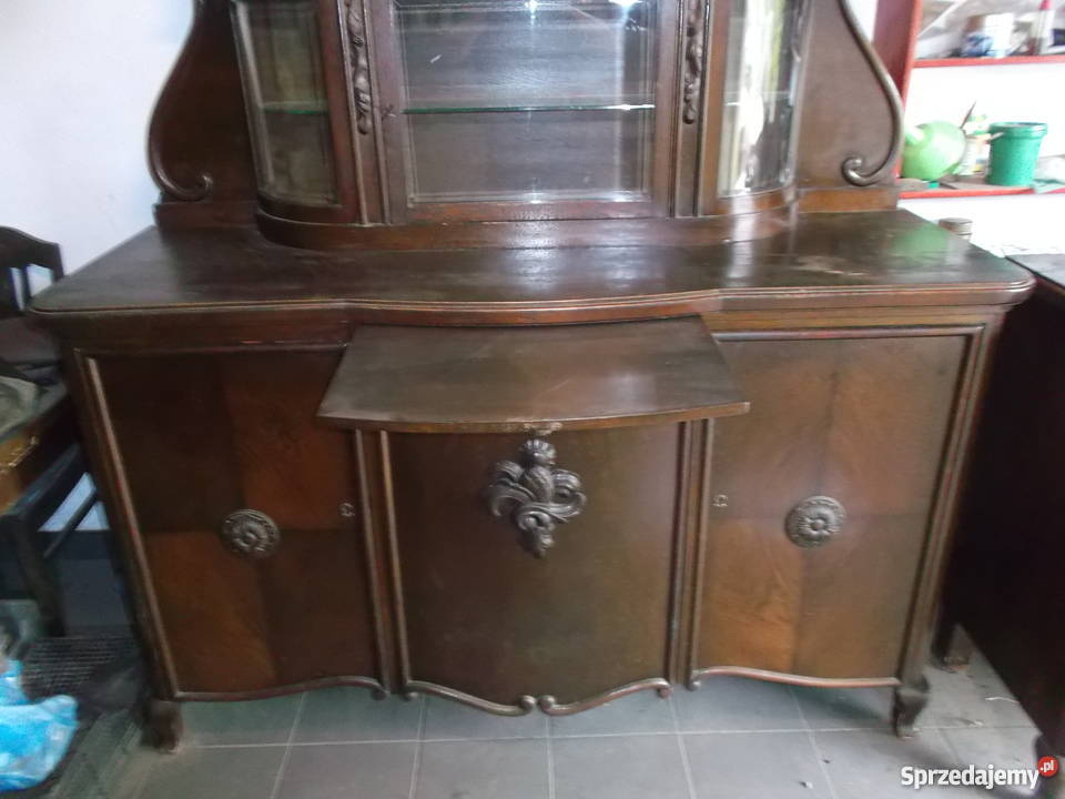 Stara nie zniszczona komoda z nadstawką opolskie Kluczbork
