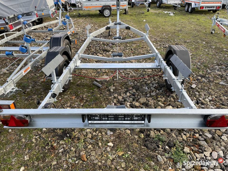Przyczepa podłodziowa do 66m 1800DMC TEMA Piła