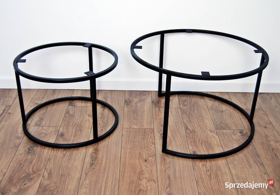 nogi metalowe komplet podstaw pod stoliki Lublin
