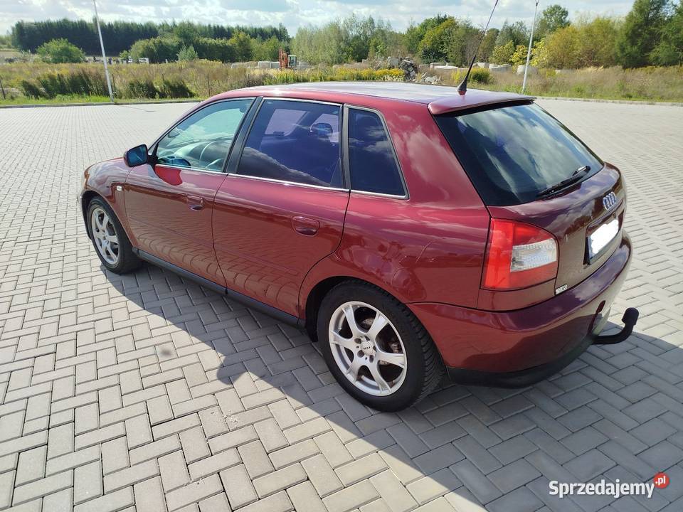 A3 8L 18 turbo 180 benzyna gaz sekwencja 2001 5 Świdnik
