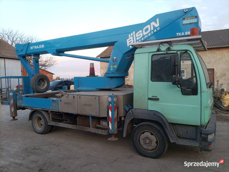 Podnośnik koszowy zwyżka bison tka26 Motoryzacja Sochaczew
