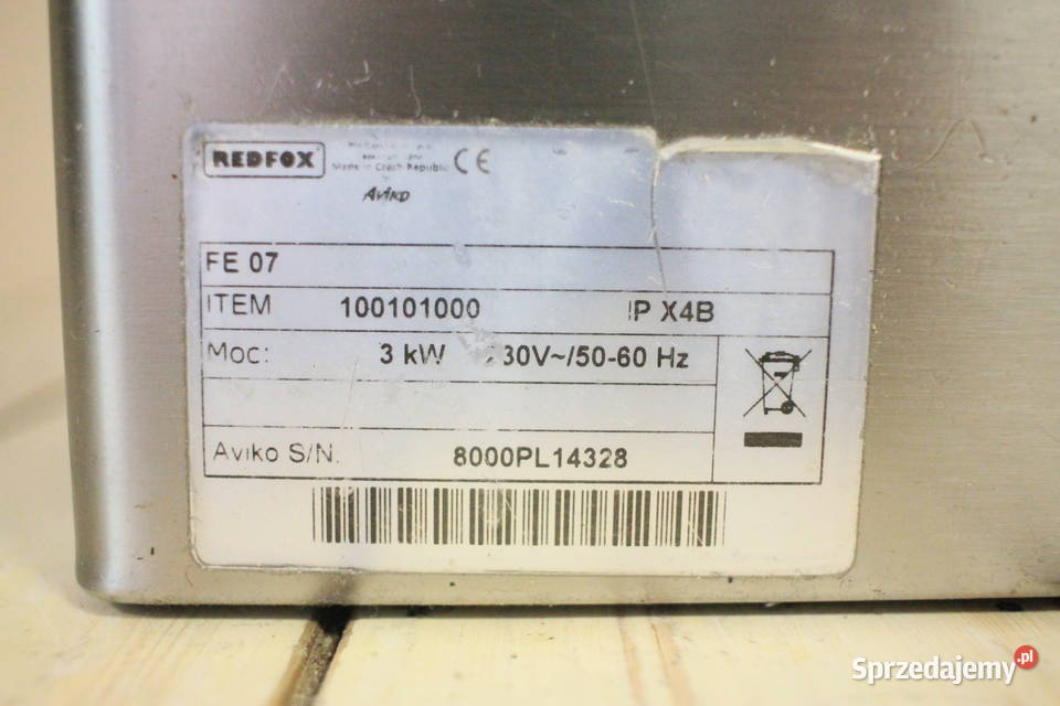 RED FOX frytownica elektryczna 7L FE 07 śląskie Pszczyna sprzedam