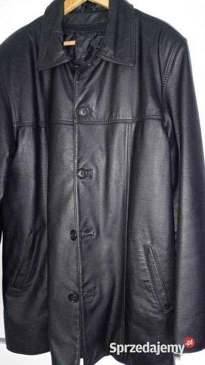 Kurtka skórzana męska