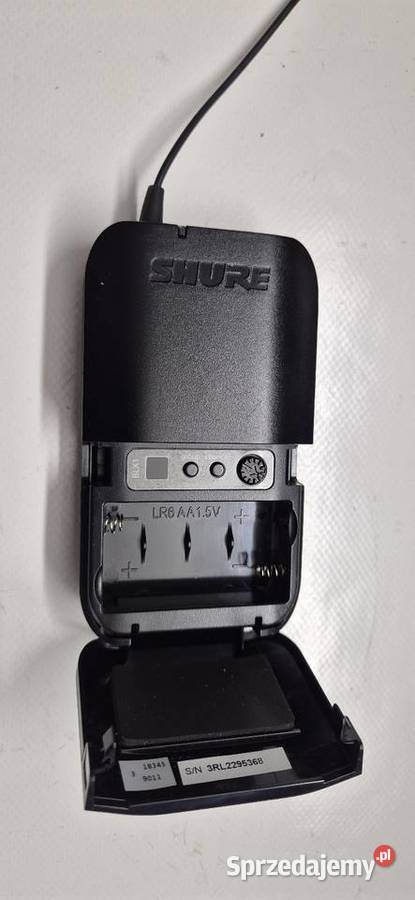 Shure BLX1 body pack nadajnik bezprzewodowy mikrofony Konin