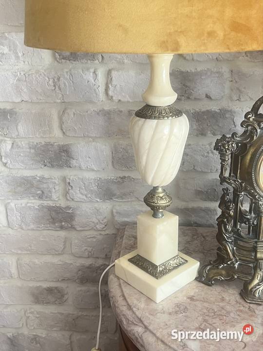 Duża lampa z Onyxu Lampy stołowe i nocne