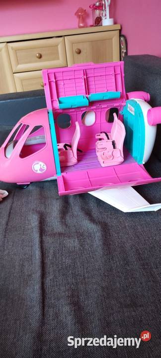 Samolot Barbie różowy duży Lalki i akcesoria Bydgoszcz sprzedam