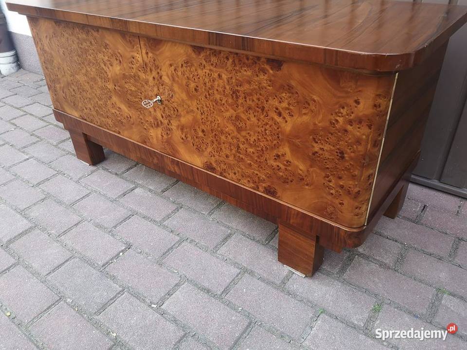 Komoda ARTDECO Orzech Niska Stara Antyk wielkopolskie Swarzędz