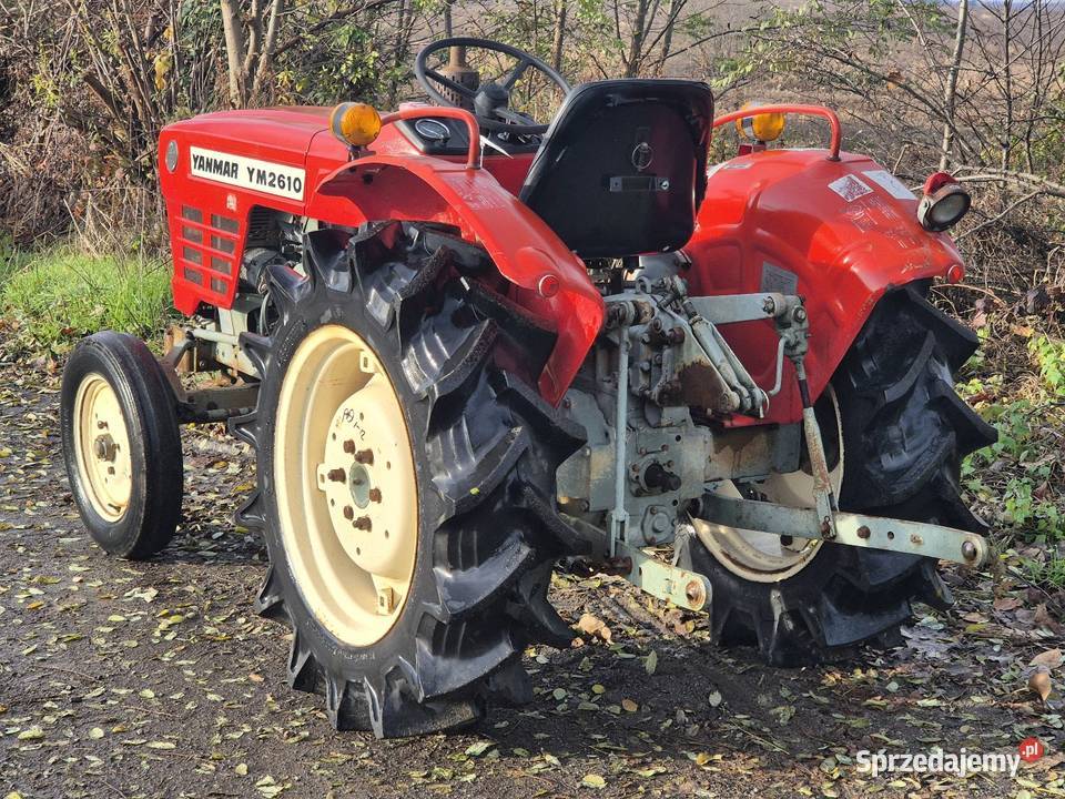 Traktorek traktor YANMAR YM2610S Wspomaganie Małuszyn