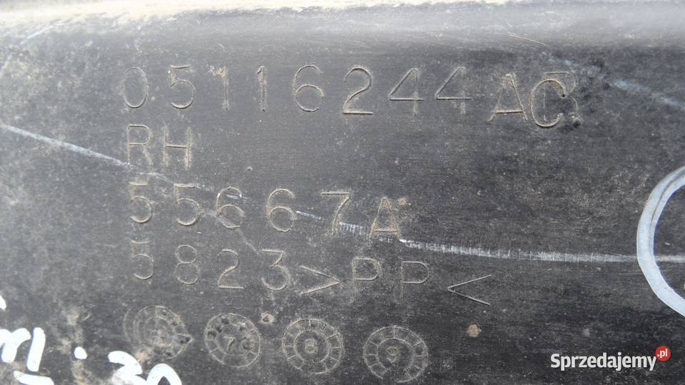 JEEP PATRIOT 08r nadkole prawe przód część tylna