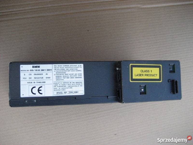 Zmieniarka BMW E39 E46 fabryczna 65128361584 Kalisz