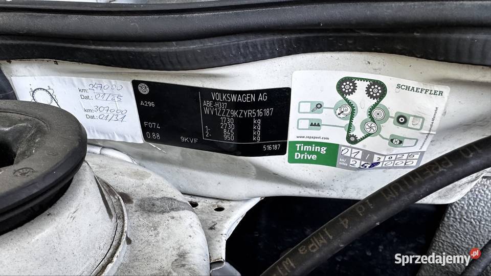 Vw Caddy 19 SDI Hak nowy przegląd rozrząd nieuszkodzony Łysołaje