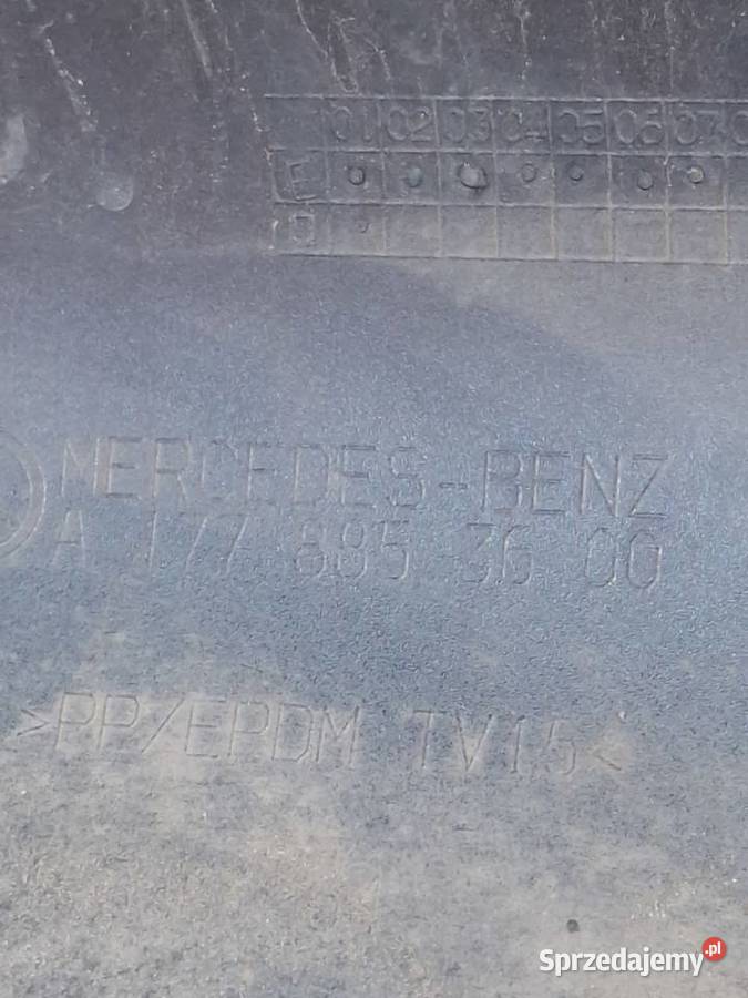 Mercedes Klasa A W177 zderzak przód A1778853600 wielkopolskie Leszno