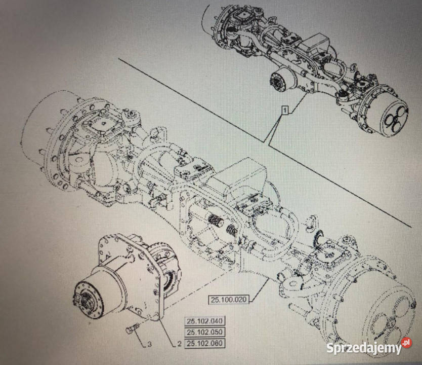 CASE OPTUM 270 PRZEDNIA OŚMECHANIZM Pozostałe Jastrzębniki