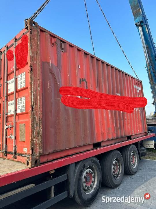 Kontener morski 6 m 20DVostatnia sztuka Wrocław