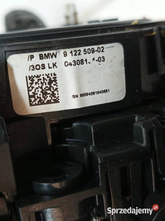 PRZEŁĄCZNIK ZESPOLONY 9122509 916441903 Bmw X5 Panele sterowania, przełączniki