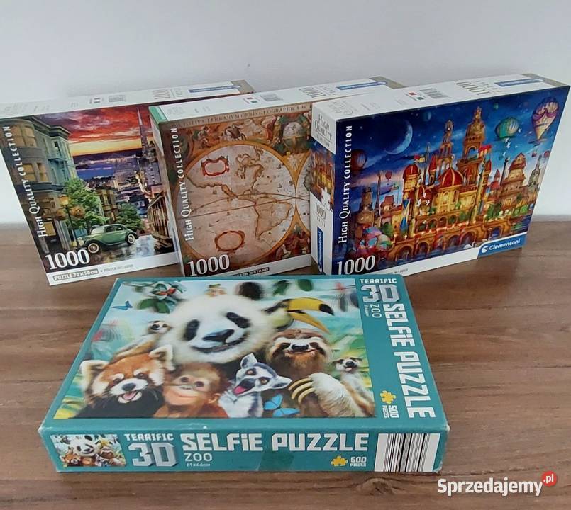 Mam do sprzedania kompletne puzzPuzzle śląskie