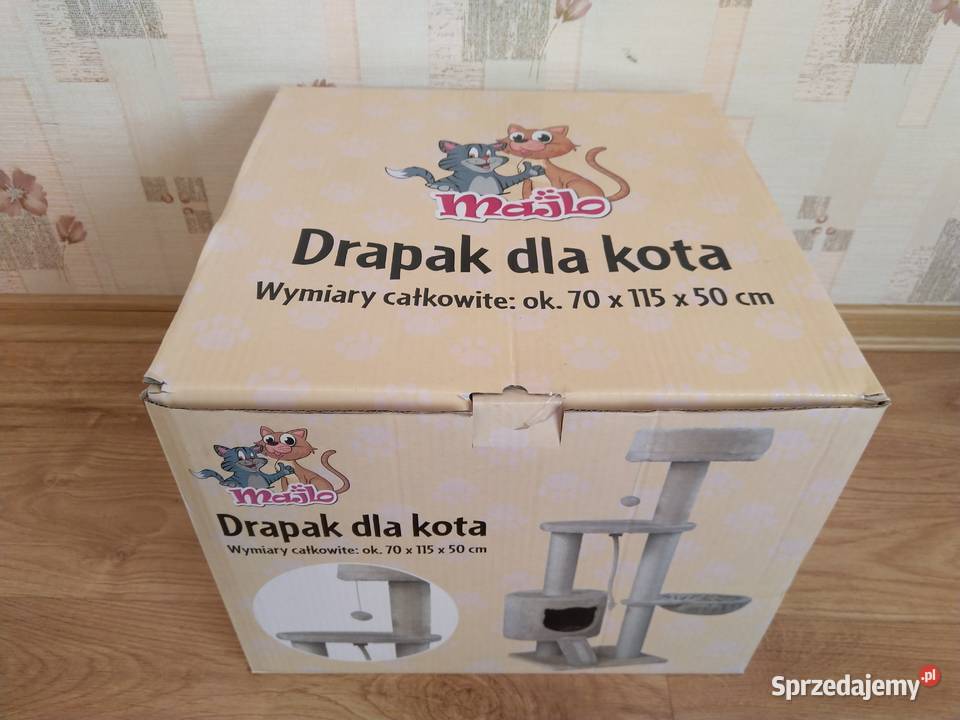 NAJTANIEJ Drapak Kota Duży 115 Wysoki Domek Zabrze sprzedam