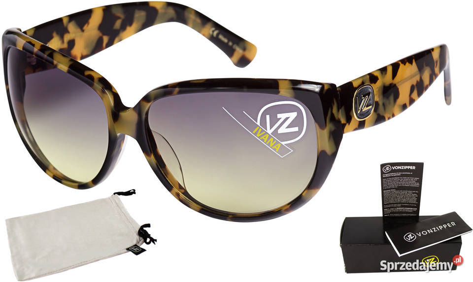 Okulary przeciwsłoneczne Włoskie Von Zipper śląskie Dąbrowa Górnicza